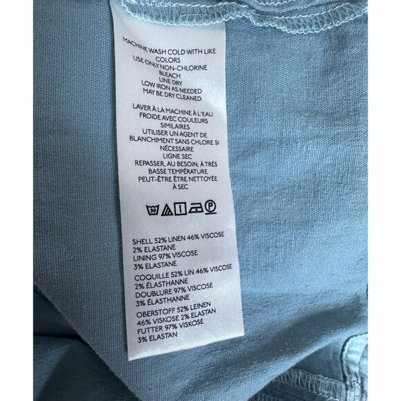 NWT Size S - Anthropologie Twist-Halter Linen Blend Mini Dress (NWT US$ 148) - Picture 12 of 15